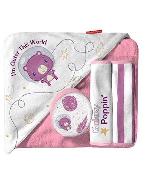 Set de toallas Fisher Price Galaxy Poppin de algodón