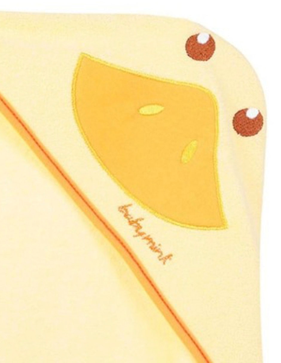 TOALLA P/BEBE BABY MINK, AMARILLO