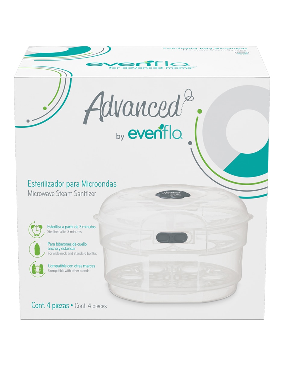Esterilizador de microondas Advanced 6 botellas 4