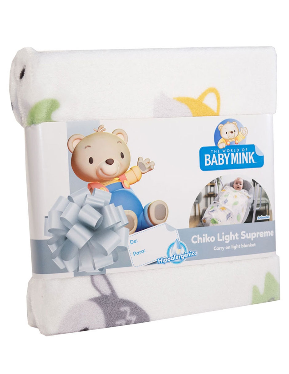 COBERTOR BABY MINK, AMARILLO BEBÉ ESTAM