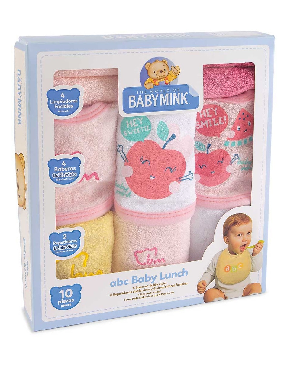 BABY MINK ABC BABYLUNCH, ROSA