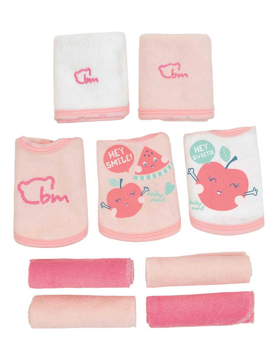 BABY MINK ABC BABYLUNCH, ROSA