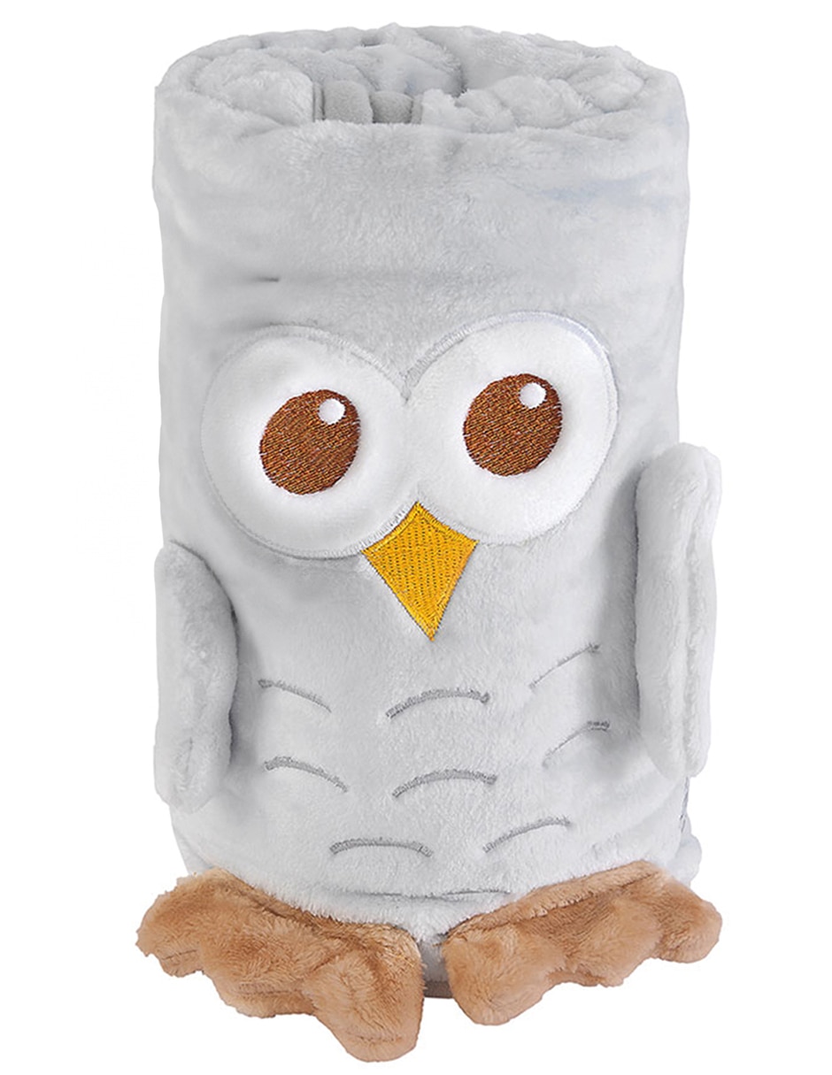 COBERTOR BABY MINK, GRIS