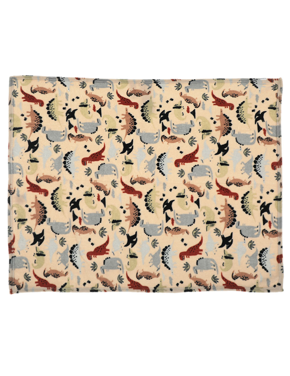 Cobertor estampado dinosaurio