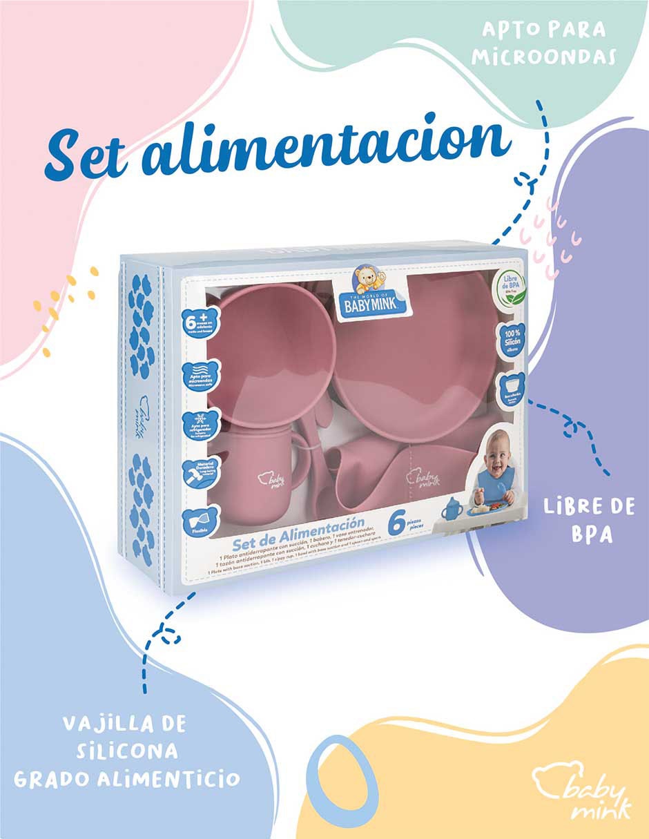 Set alimentación de silicona 6 piezas 4