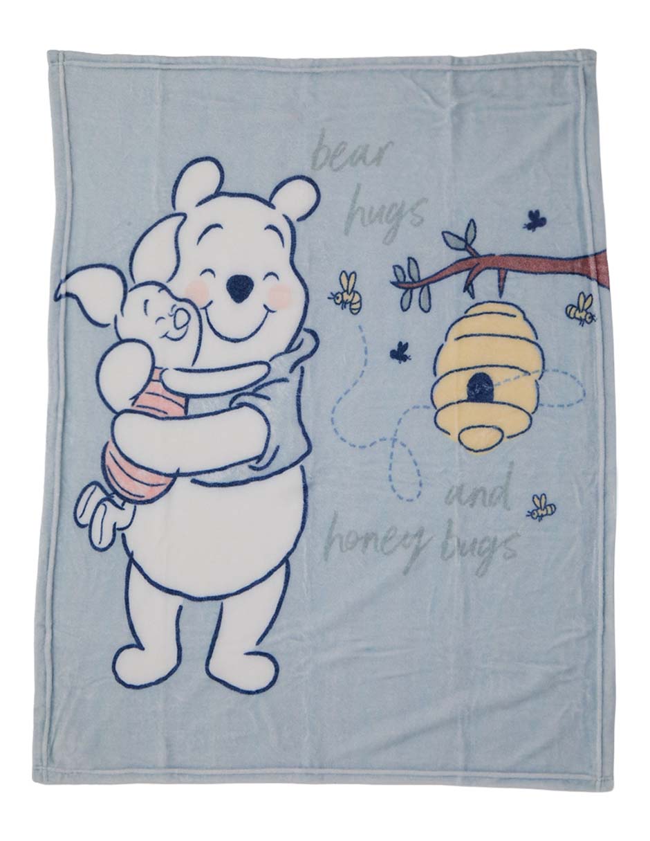 Cobertor Winnie Pooh y Puerquito 2