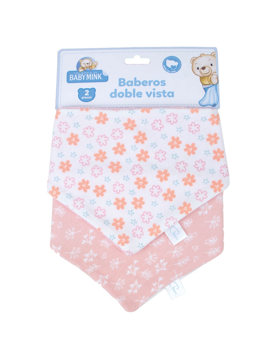 Set baberos algodón 2 piezas 2