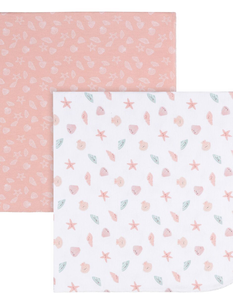 Cobertor sea sheels estampado grafico