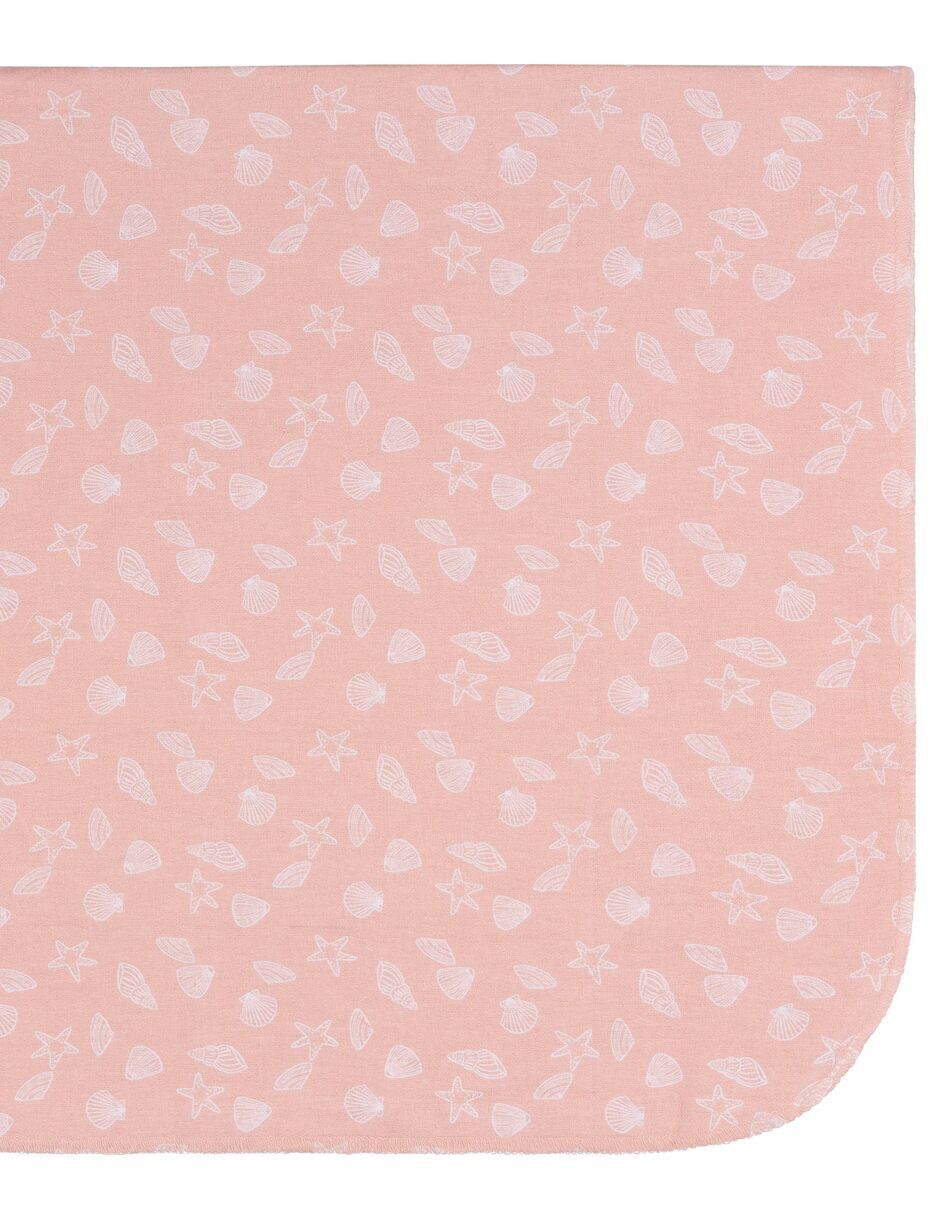 Cobertor sea sheels estampado grafico 3