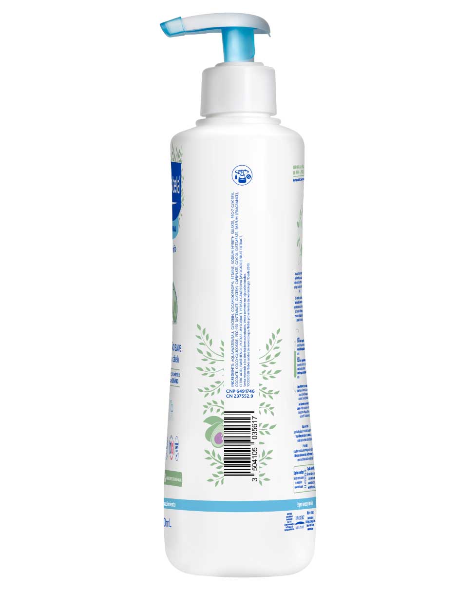 Shampoo corporal gel de baño Mustela 3