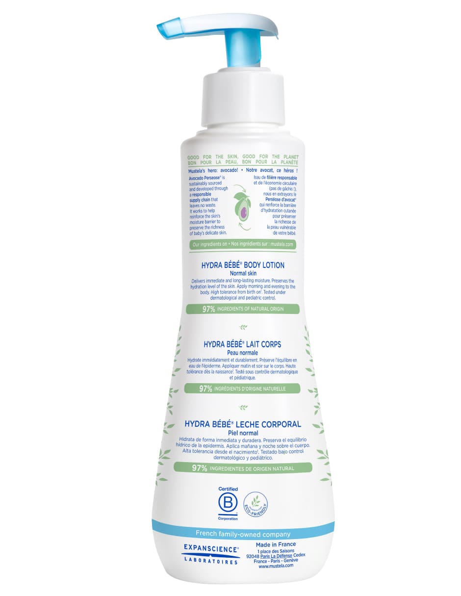 Loción corporal hidratante Hydra Bebe 2