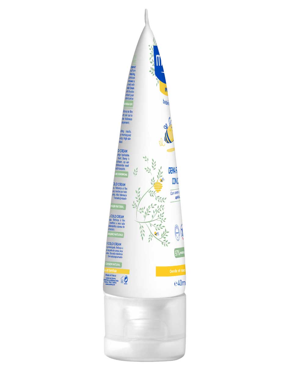 Loción facial hidratante con cold cream 4