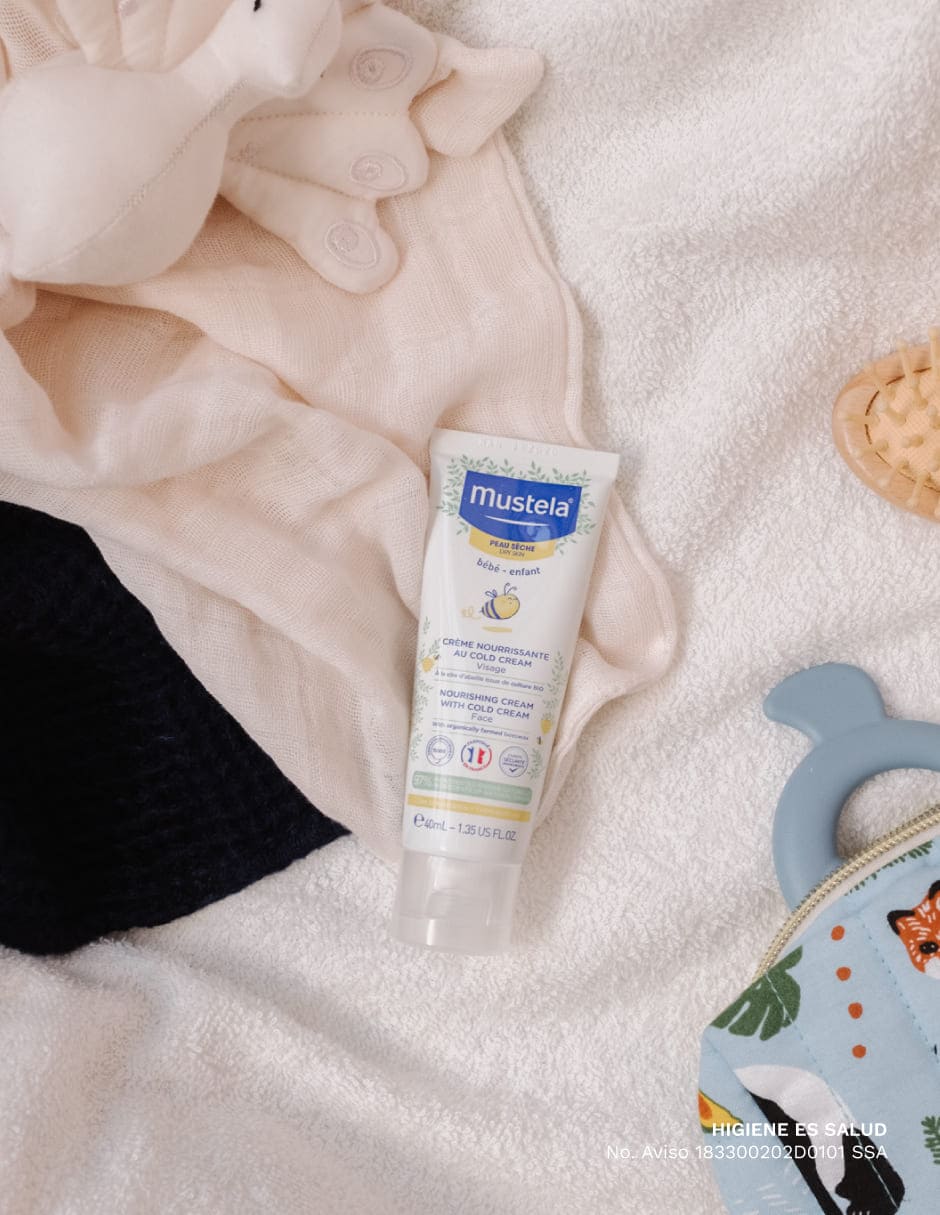 Loción facial hidratante con cold cream 5
