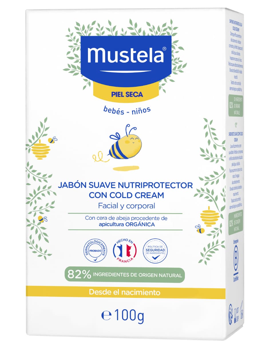 Jabón en barra Nutriprotector con cold cream Jabón en barra Nutriprotector con cold cream