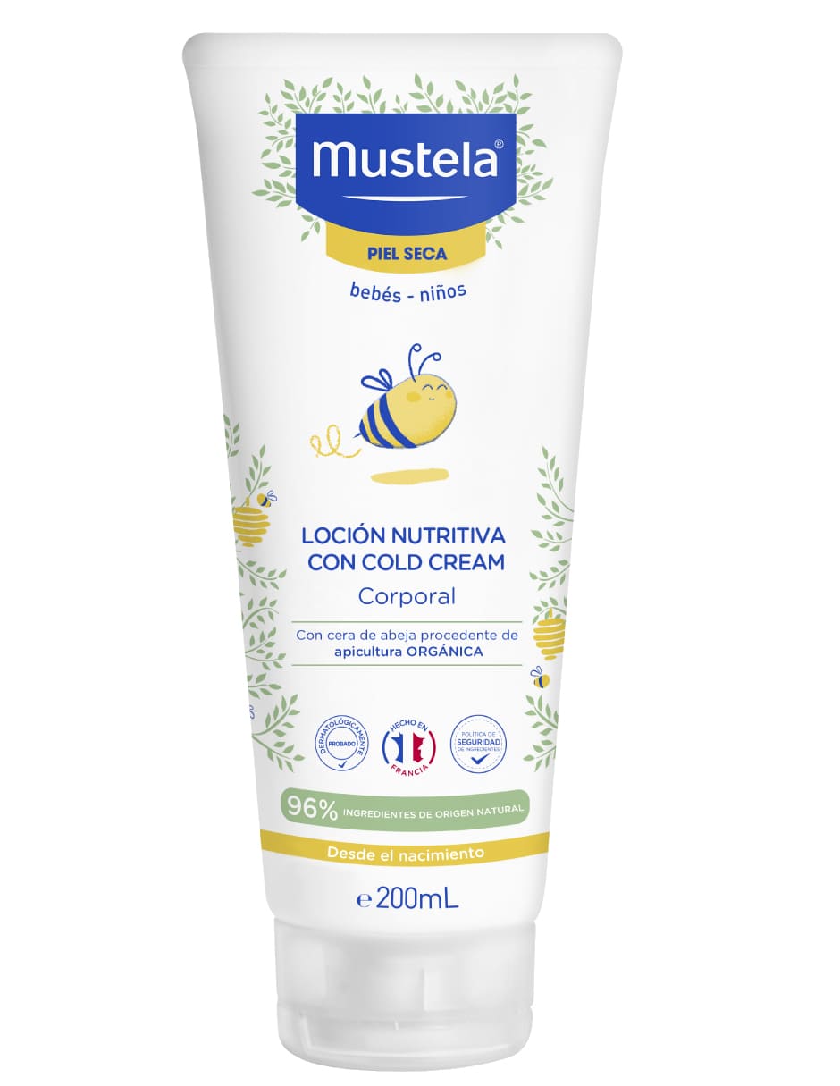 Loción corporal hidratante nutritiva con cold cream Loción corporal hidratante nutritiva con cold cream