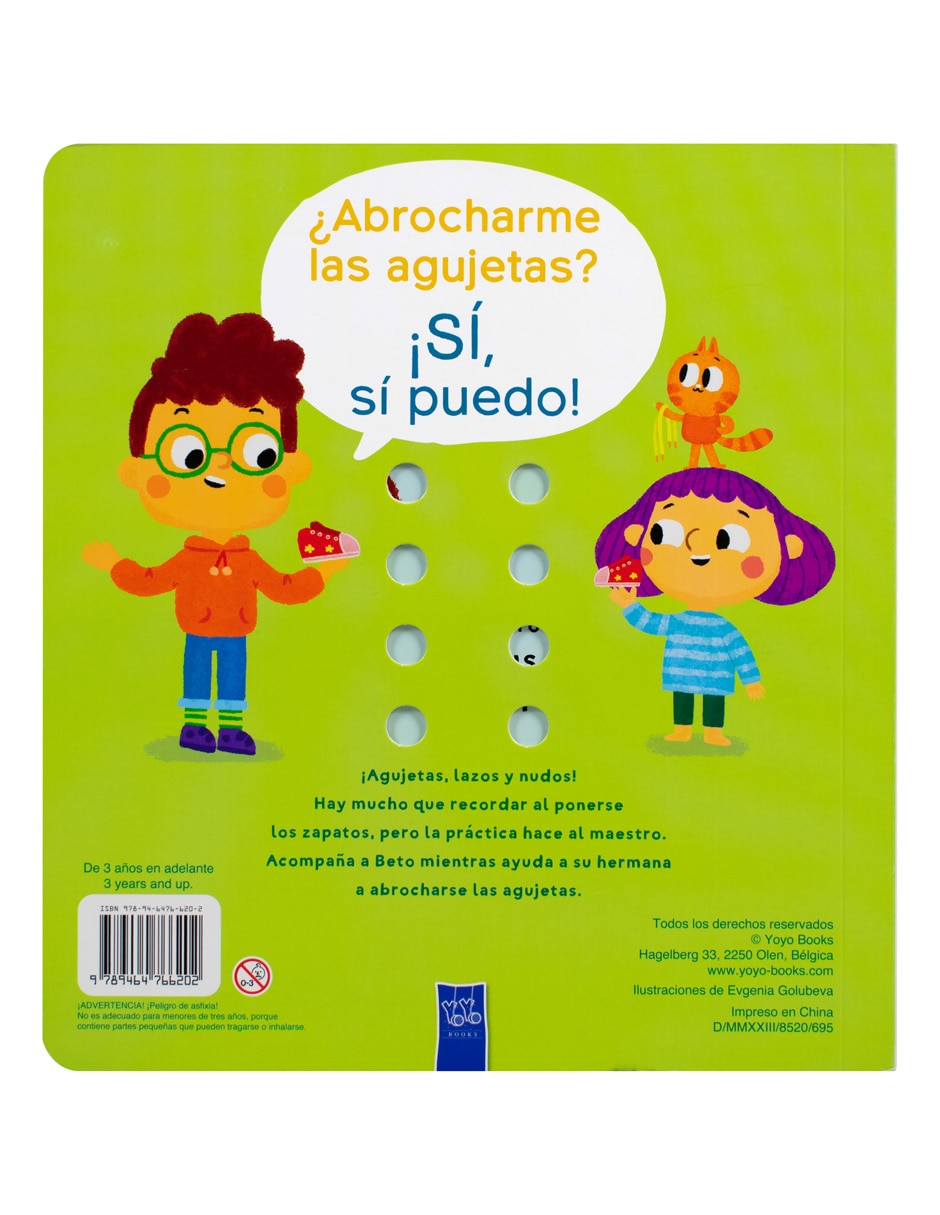 Libro¿Abrocharme las Agujetas? ¡Sí, Sí Puedo! de Jo Dupre 2