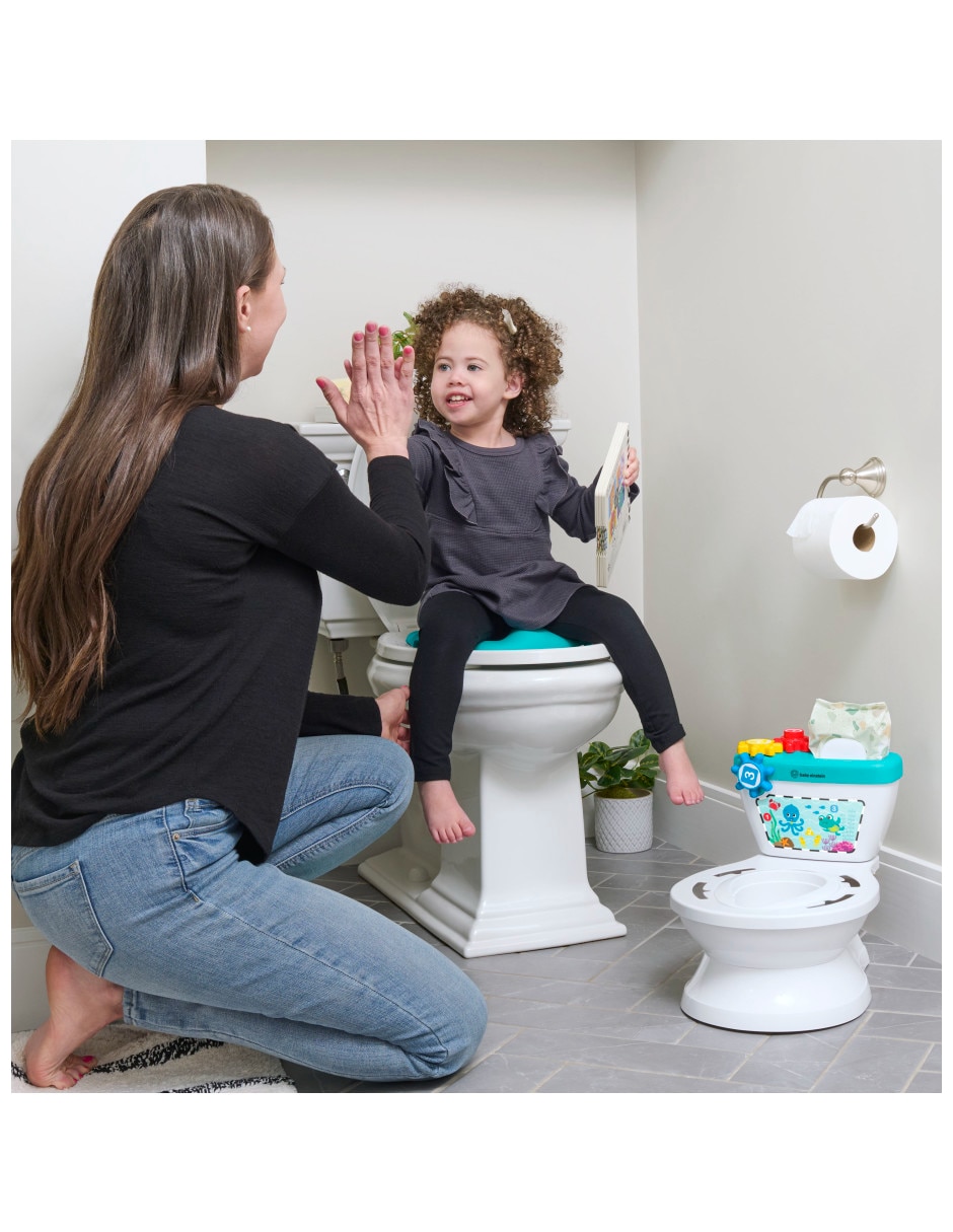 Entrenador de baño Ingenuity Potty Training 9