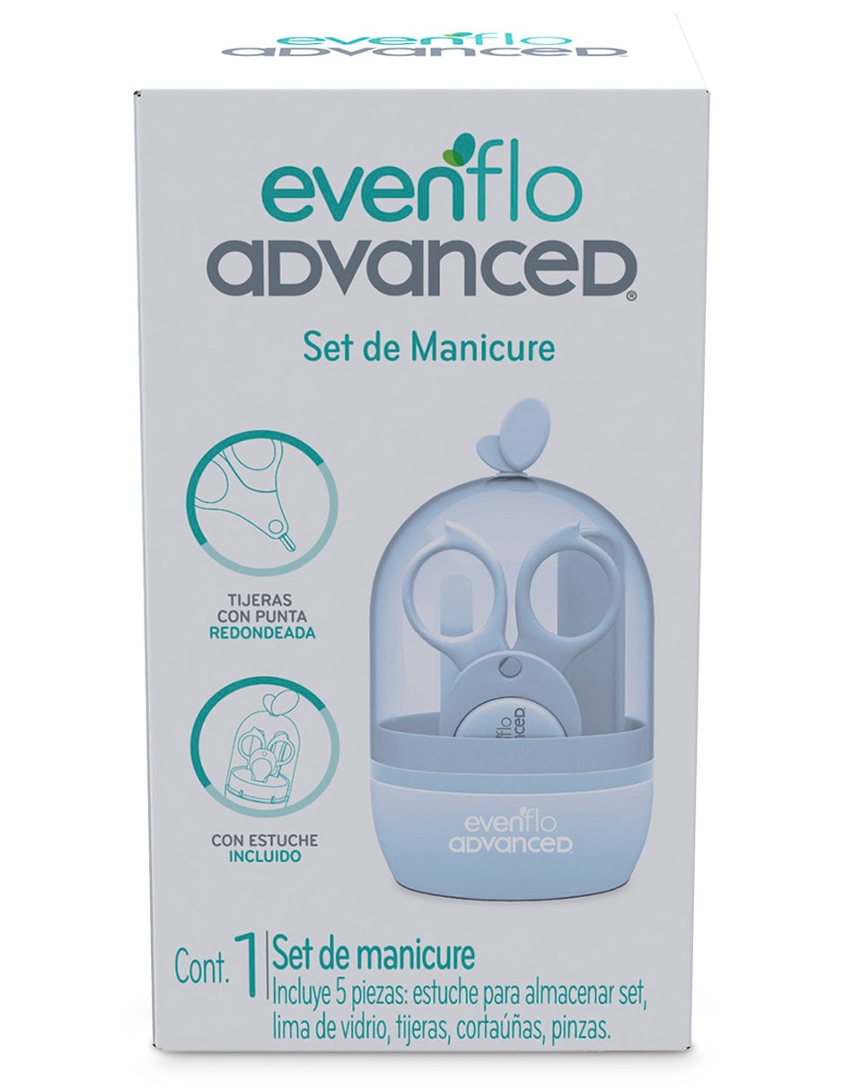 Set de manicure Advance 5 piezas bebé unisex 2