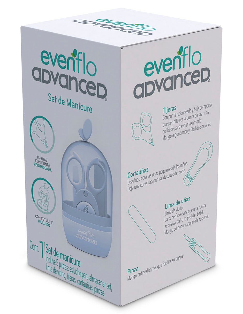 Set de manicure Advance 5 piezas bebé unisex 4