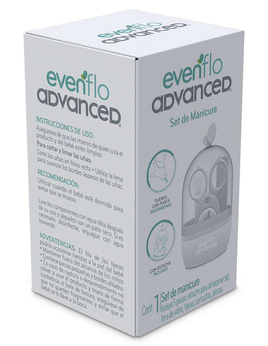 Set de manicure Advance 5 piezas bebé unisex 5