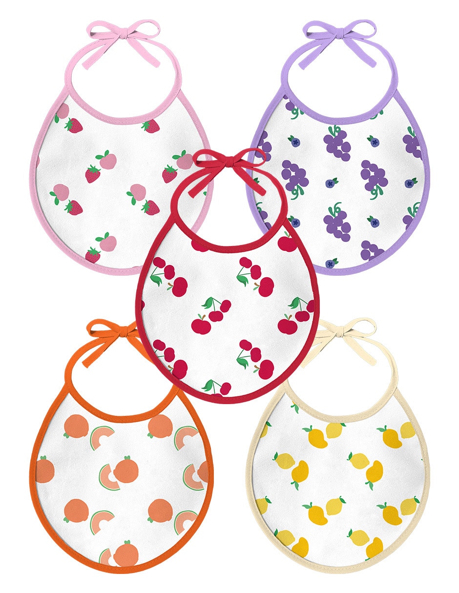 Set babero 5 piezas Set babero 5 piezas