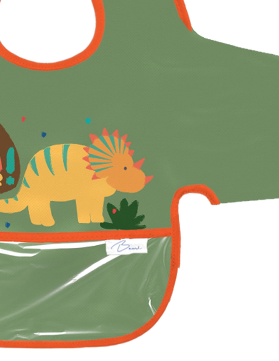 Babero Alimentación Dinosaurios 1 pieza 3
