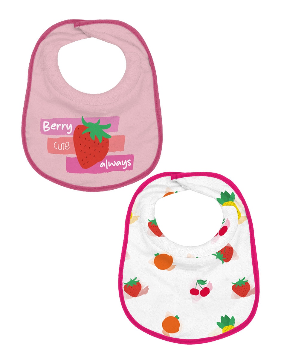 Set babero de algodón 2 piezas Set babero de algodón 2 piezas